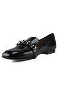 Shoes Black Naplak Fashion Studs