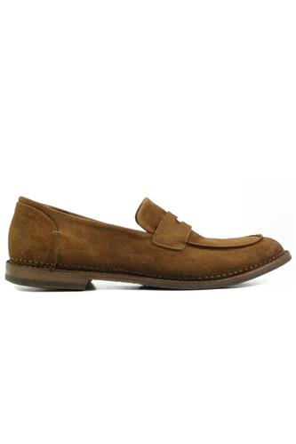 Moccasin Brown Cigar Aged Suede