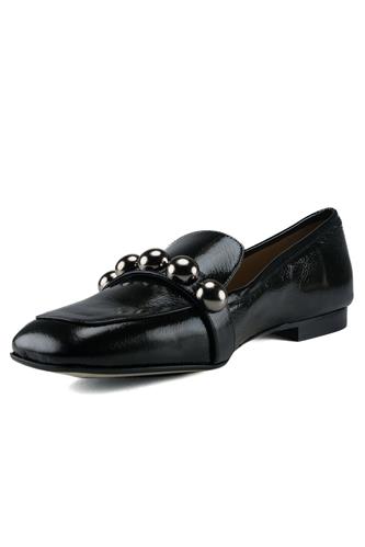 Shoes Black Naplak Fashion Studs