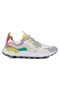 Yamano 3 Nylon Bianco Camoscio Lilla Chiaro Grigio