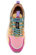 Yamano 3 Nylon Camoscio Fuchsia Rosa Giallo