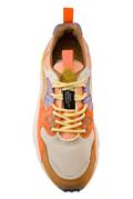 Yamano 3 Mesh Bianco Camoscio Salmone Beige