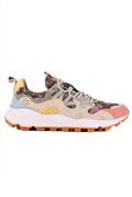 Yamano 3 Cotone Rosa Floreale Camoscio Latte