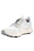 Yamano 3 Camoscio Beige Nylon Bianco