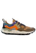 Yamano 3 Nylon Taupe Camoscio Beige Zucca Multicolor