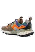 Yamano 3 Nylon Taupe Camoscio Beige Zucca Multicolor