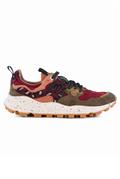 Yamano 3 Nylon Bordeaux Camoscio Marrone Crema