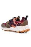 Yamano 3 Nylon Bordeaux Camoscio Marrone Crema