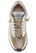Qwark Easy SF Platinum Nylon Laminated Leather White