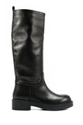 High Boot Black Soft Leather