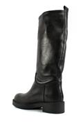 High Boot Black Soft Leather