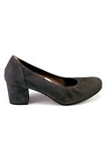 Ballerina Dark Gray Suede