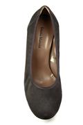 Ballerina Dark Gray Suede