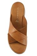 Sandal Platform Brown Leather Nubuck