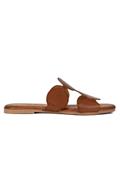 Slipper Brown Leather