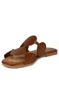Slipper Brown Leather