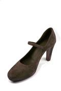 Shoes Dark Brown Oiled Suede