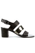 Sandal Black Ferrer Grey Gunmetal