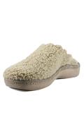 Slipper Beige Wool
