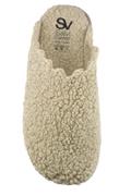 Slipper Beige Wool
