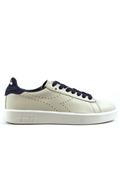 Game Saltire Navy White Leather