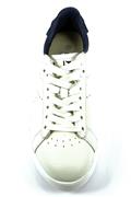 Game Saltire Navy White Leather