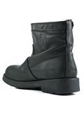 Biker Basso Pelle Used Nera