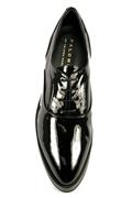 Palomitas Black Patent Leather Grey Gum Outsole