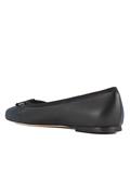 Ballerina Flat Nappa Nera