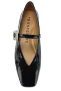 Ballerina Black Patent Leather Fashion Accessory
