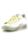 2SD White Leather Gold Laminate Glitter