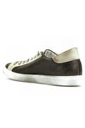 2S Low Brown Cracklè Ice Suede