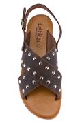 Nab Brown Nabuk Studs
