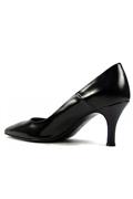 Low Decollete Black Leather