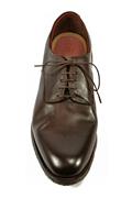 Lace-Up Brown Buffalo Leather