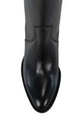 High Boot Wild Black Leather