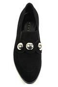 Mocassino Boule Camoscio Nero