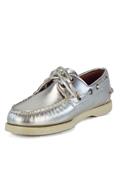 Docksides Portland Met Silver Leather