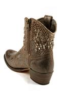 Deborah Studded Grey Crackle