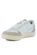 Hurricane White Leather Beige Camel Suede