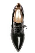 Ankle Boots Black Leather and Suede