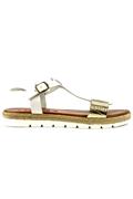 Rope Sandal White Gold