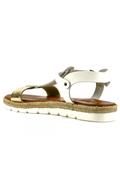 Rope Sandal White Gold