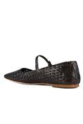 Ambra Coffee Woven Leather