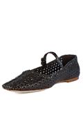 Ambra Coffee Woven Leather