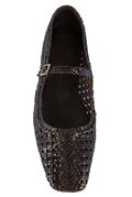 Ambra Coffee Woven Leather