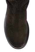 Azzurra Brown Suede Buckle