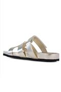 Fusbet Open Sandal Platinum Leather