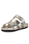 Fusbet Open Sandal Platinum Leather
