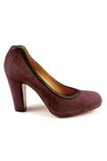 Decolletè Bordeaux Suede